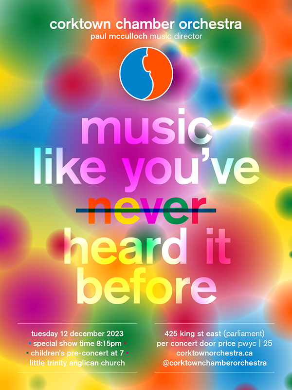 Concert poster for Music Like You've (Never) Heard it Before